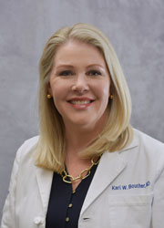 Kari W. Boucher, MD at Brinton Lake Dermatology